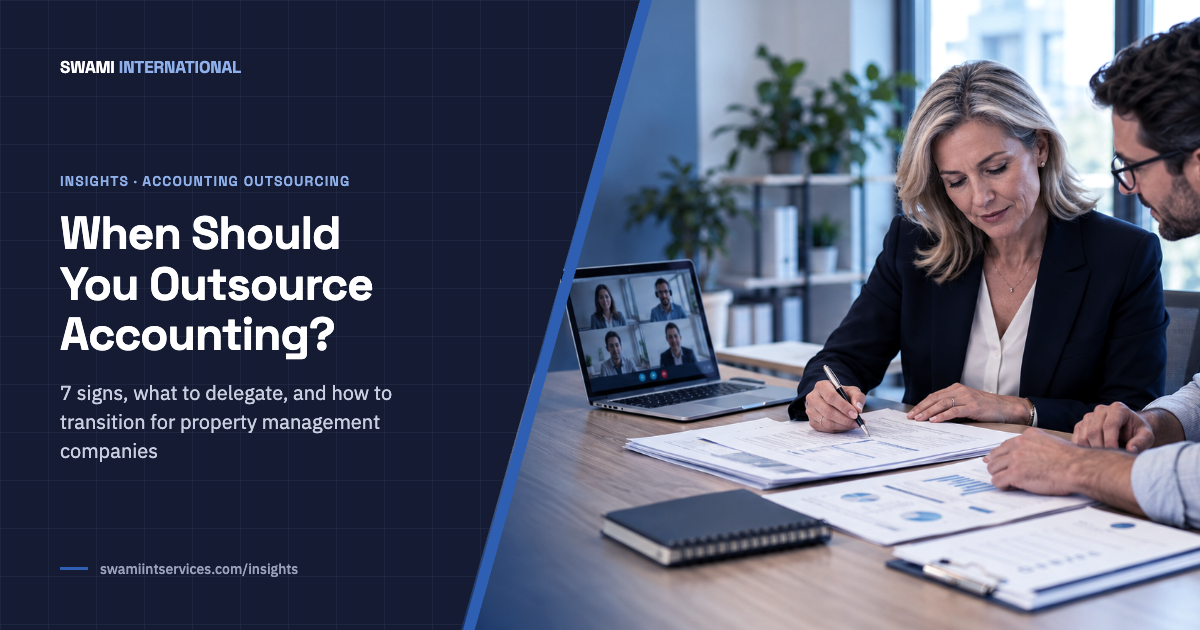 When Should a Property Management Company Outsource Its Accounting?
